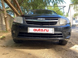 2015 Lada (ВАЗ) Granta I, чёрный, 350000 рублей, вид 2