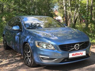 2014 Volvo S60 II Рестайлинг, голубой, 1750000 рублей, вид 4