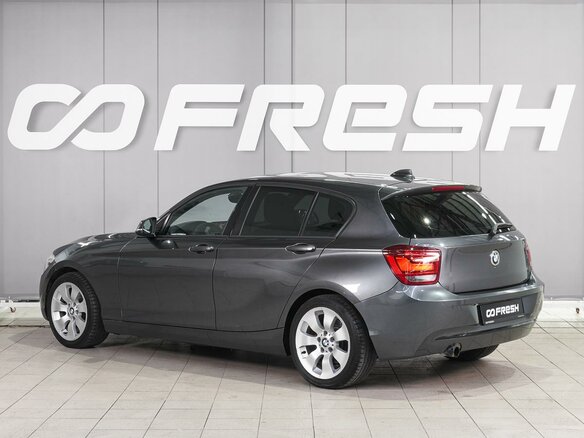 2011 BMW 1 серии 118i II (F20/F21), серый, 1219000 рублей - вид 1