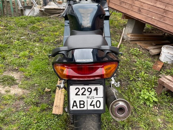 2001 Honda VFR 800, зелёный, 320000 рублей - вид 9