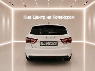 2021 Lada (ВАЗ) Vesta SW I, белый, 1099000 рублей, вид 4