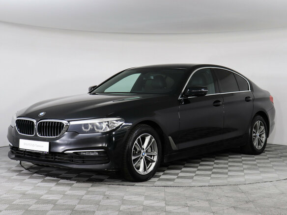 2019 BMW 5 серии 520d xDrive VII (G30/G31/G38), чёрный, 2690000 рублей