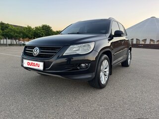 2008 Volkswagen Tiguan I, чёрный, 850000 рублей, вид 3