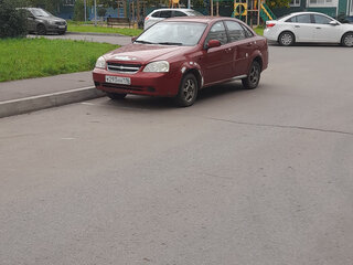 2008 Chevrolet Lacetti I, красный, 200000 рублей, вид 4