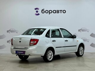 2013 Lada (ВАЗ) Granta I, белый, 499000 рублей, вид 4