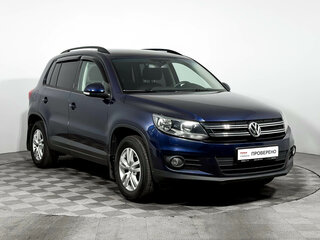 2014 Volkswagen Tiguan I Рестайлинг, синий, 1227000 рублей, вид 3