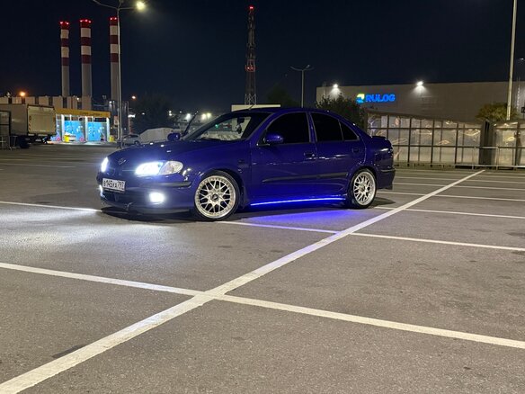 2002 Nissan Almera II (N16), синий, 550000 рублей - вид 15