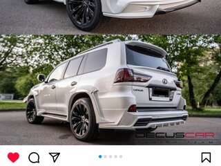 2008 Lexus LX 570 III, белый, 4300000 рублей, вид 3