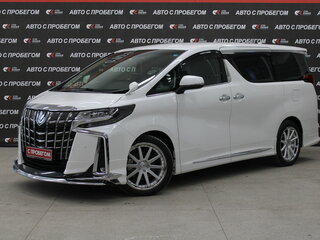 2019 Toyota Alphard III Рестайлинг, белый, 6148000 рублей, вид 1