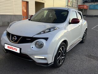 2013 Nissan Juke Nismo I, белый, 1265000 рублей, вид 4