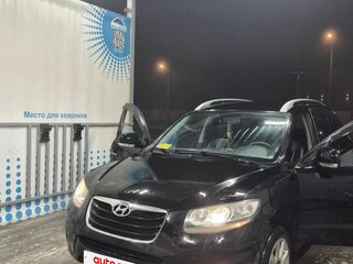 2011 Hyundai Santa Fe II Рестайлинг, чёрный, 950000 рублей, вид 1