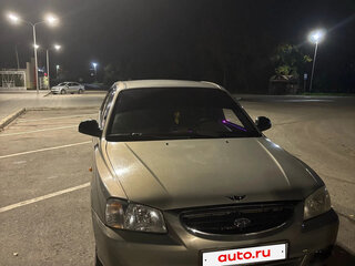 2008 Hyundai Accent ТагАЗ II, бежевый, 320000 рублей, вид 1