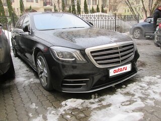 2019 Mercedes-Benz S-Класс 560 Long VI (W222, C217) Рестайлинг, чёрный, 5404000 рублей, вид 3