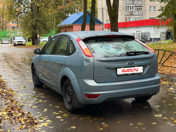 2009 Ford Focus II Рестайлинг, голубой, 495000 рублей - вид 5