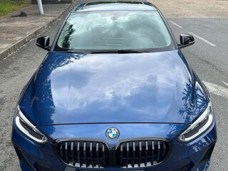 2023 BMW 1 серии 120i III (F52) Рестайлинг, синий, 1430000 рублей, вид 3