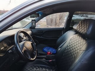 2007 Hyundai Sonata ТагАЗ IV (EF) Рестайлинг, серебристый, 400000 рублей, вид 3