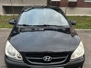 2007 Hyundai Getz I Рестайлинг, чёрный, 560000 рублей, вид 2