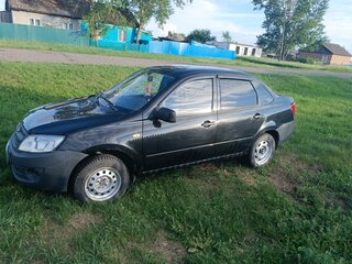 2014 Lada (ВАЗ) Granta I, чёрный, 390000 рублей, вид 1
