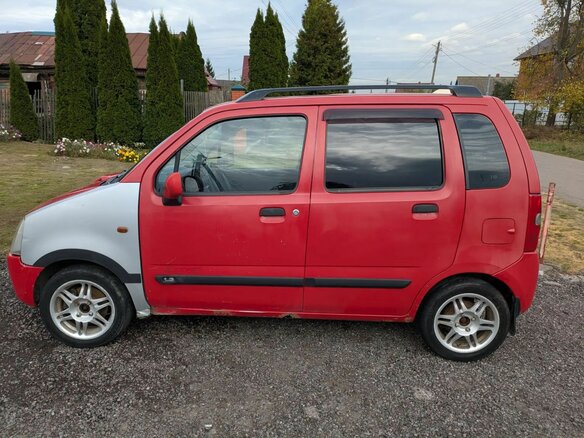 2002 Suzuki Wagon R+ II, красный, 240000 рублей - вид 4