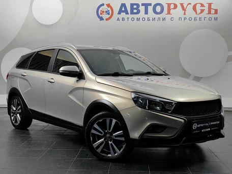 2018 Lada (ВАЗ) Vesta SW Cross I, бежевый, 1070000 рублей, вид 1