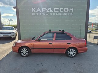 2009 Hyundai Accent ТагАЗ II, оранжевый, 395000 рублей, вид 3