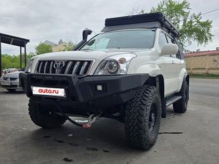 2006 Toyota Land Cruiser Prado 5-speed 120 Series, белый, 4400000 рублей, вид 1