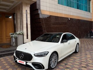 2022 Mercedes-Benz S-Класс 500 4MATIC VII (W223), белый, 9000000 рублей, вид 2