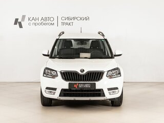 2015 Skoda Yeti I Рестайлинг, белый, 1374154 рублей, вид 2