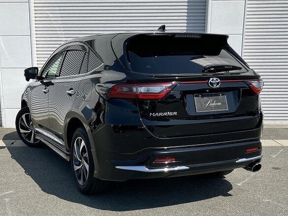 2019 Toyota Harrier III (XU60) Рестайлинг, чёрный - вид 5
