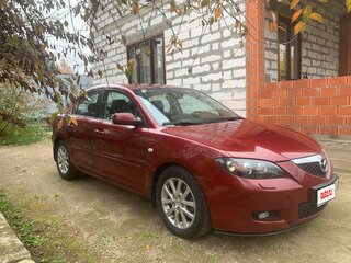 2008 Mazda 3 4-speed I (BK) Рестайлинг, красный, 645000 рублей, вид 1