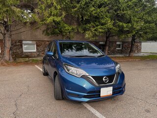 2018 Nissan Note II Рестайлинг, синий, 1000000 рублей, вид 3