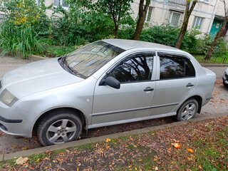 2007 Skoda Fabia I Рестайлинг, серебристый, 200000 рублей, вид 4