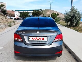 2014 Hyundai Solaris I Рестайлинг, серый, 850000 рублей, вид 5