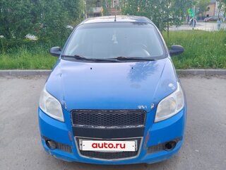 2009 Chevrolet Aveo I Рестайлинг, синий, 140000 рублей, вид 1