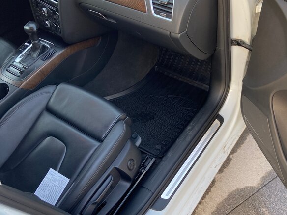 2015 Audi A4 IV (B8) Рестайлинг, белый, 1435000 рублей - вид 32