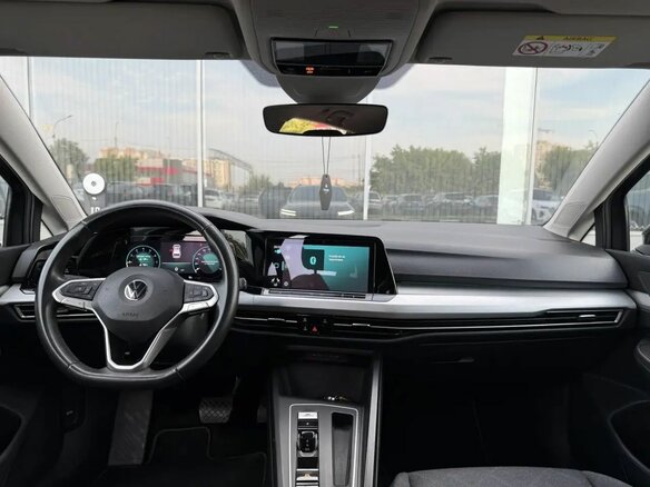 2021 Volkswagen Golf VIII, серый - вид 9