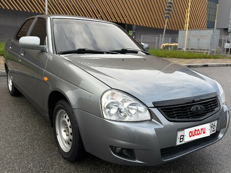 2009 Lada (ВАЗ) Priora I, серый, 330000 рублей, вид 5