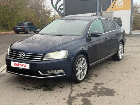 2011 Volkswagen Passat B7, синий, 940000 рублей, вид 3