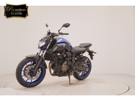2018 Yamaha MT-07 (FZ-07), синий, 660000 рублей, вид 2