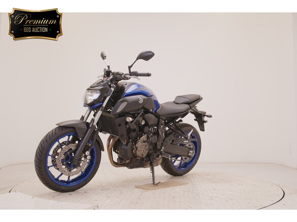 2018 Yamaha MT-07 (FZ-07), синий - вид 1