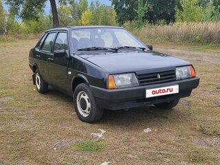 1993 Lada (ВАЗ) 21099, чёрный, 185000 рублей, вид 3