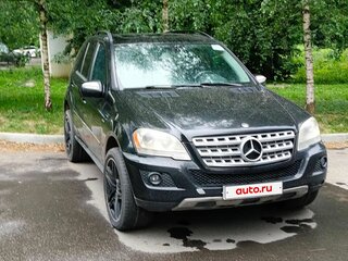2008 Mercedes-Benz M-Класс 320 II (W164) Рестайлинг, чёрный, 1170000 рублей, вид 4
