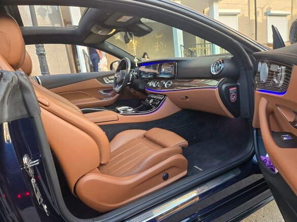 2017 Mercedes-Benz E-Класс 200 V (W213, S213, C238), синий, 4600000 рублей - вид 4