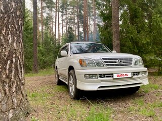2004 Lexus LX 470 II Рестайлинг, белый, 2390000 рублей, вид 5