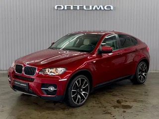 2011 BMW X6 35i 8-speed I (E71), красный, 1677000 рублей, вид 1