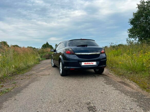 2007 Opel Astra GTC H Рестайлинг, синий - вид 4