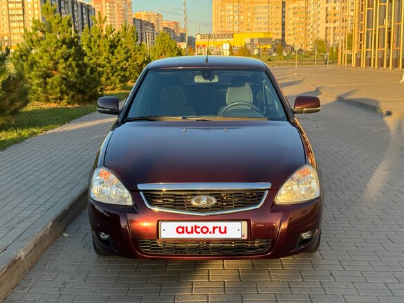 2011 Lada (ВАЗ) Priora I, пурпурный, 380000 рублей - вид 1