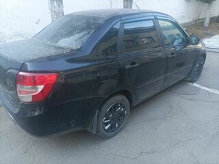 2017 Lada (ВАЗ) Granta I, чёрный, 462000 рублей, вид 4