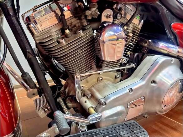 1991 Harley-Davidson Electra Glide, красный, 1200000 рублей - вид 9