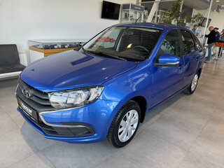 2018 Lada (ВАЗ) Granta I Рестайлинг, синий, 640000 рублей, вид 1